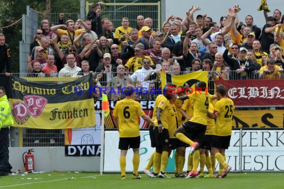 5. Spieltag 2. Bundesliga SV 1916 Sandhausen - SG Dynamo Dresden (© Kraichgausport / Loerz)